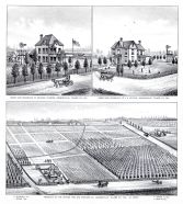 B.Schwartz, L. Nathan, D.Davis, Verona Vine and Orchard Co., George Thyarks, I.A. Richie Ranch and Residence, Tulare County 1892